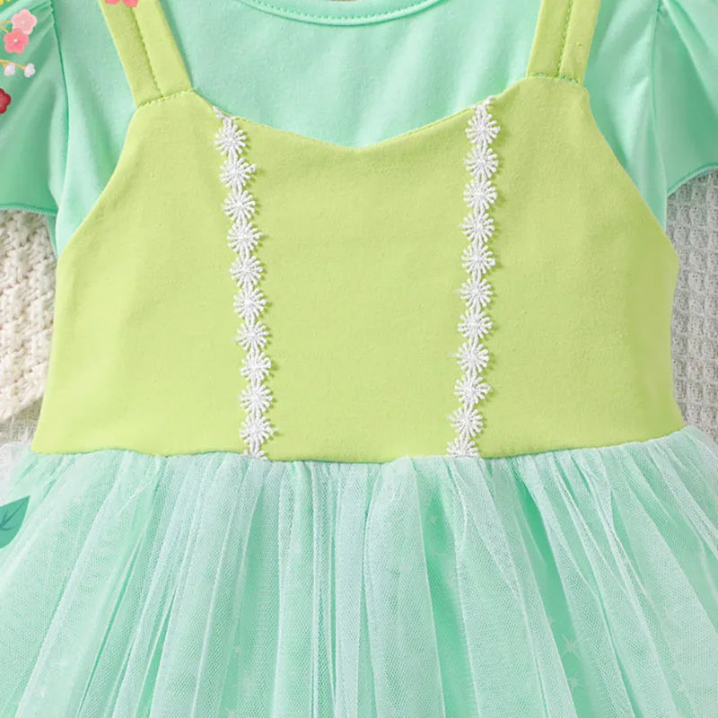 Halloween Lolita Dress Blue And White Poker Elements Princess Dress Bow Apron Baby Girls Dress Birthday Party Cosplay Costume