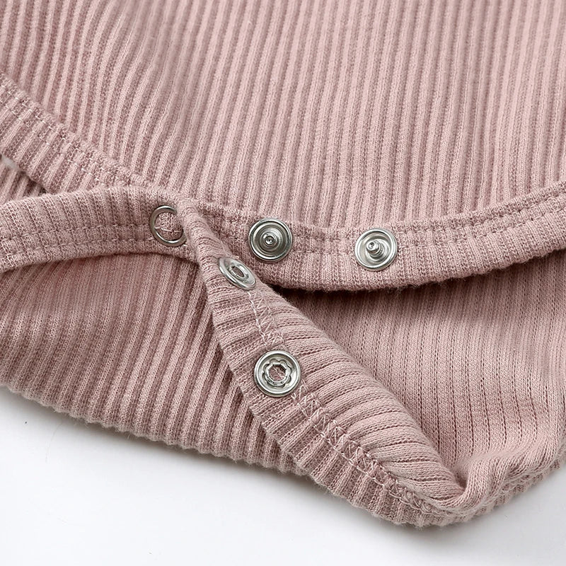 2024 Baby Rabbit Easter Romper Ear Hat Bodysuit Socks Solid Cotton Jumpsuit 0-24M Korean Cute Toddler Boy Girl Outfits Clothes