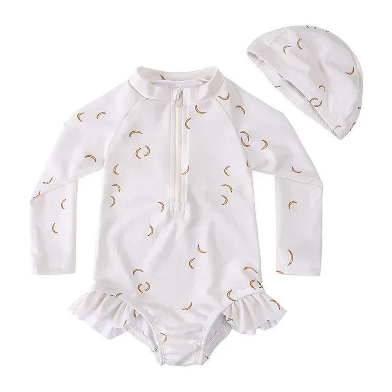 2026 Summer Kids Girls Swim Wears Baby Girl Set Beach Seaside Clothes 9M-8T Sister Swimming Suits Fashion Sunbeach Swimsuit
