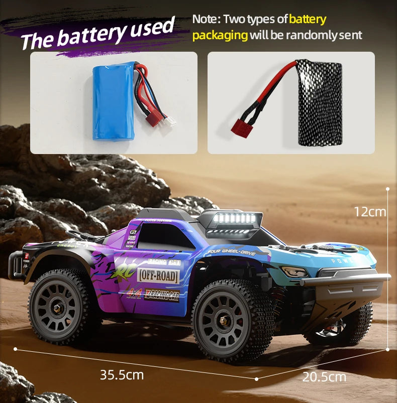 1/14 Q130 RC Car Desert  4WD Off-road Truck 2.4G High Speed Car Racing Drift Remote ControlVehicle Toys For Boys Children