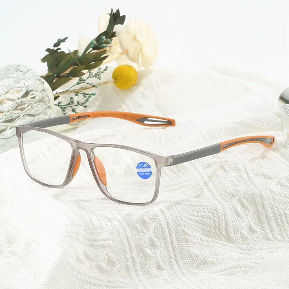 New TR90 Anti-blue Light Multifocal Reading Glasses Men Women Progressive Near Far Eyewear Ultralight Sports Farsight Eyeglasses