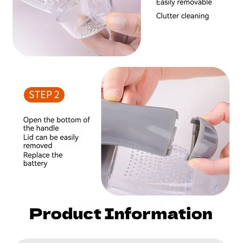 Portable Cat and Dog Hair Vacuum Electric Massage Clean Dual Purpose Cleaner Device  Cleaning Vacuum Cleaner Cat Grooming Tools