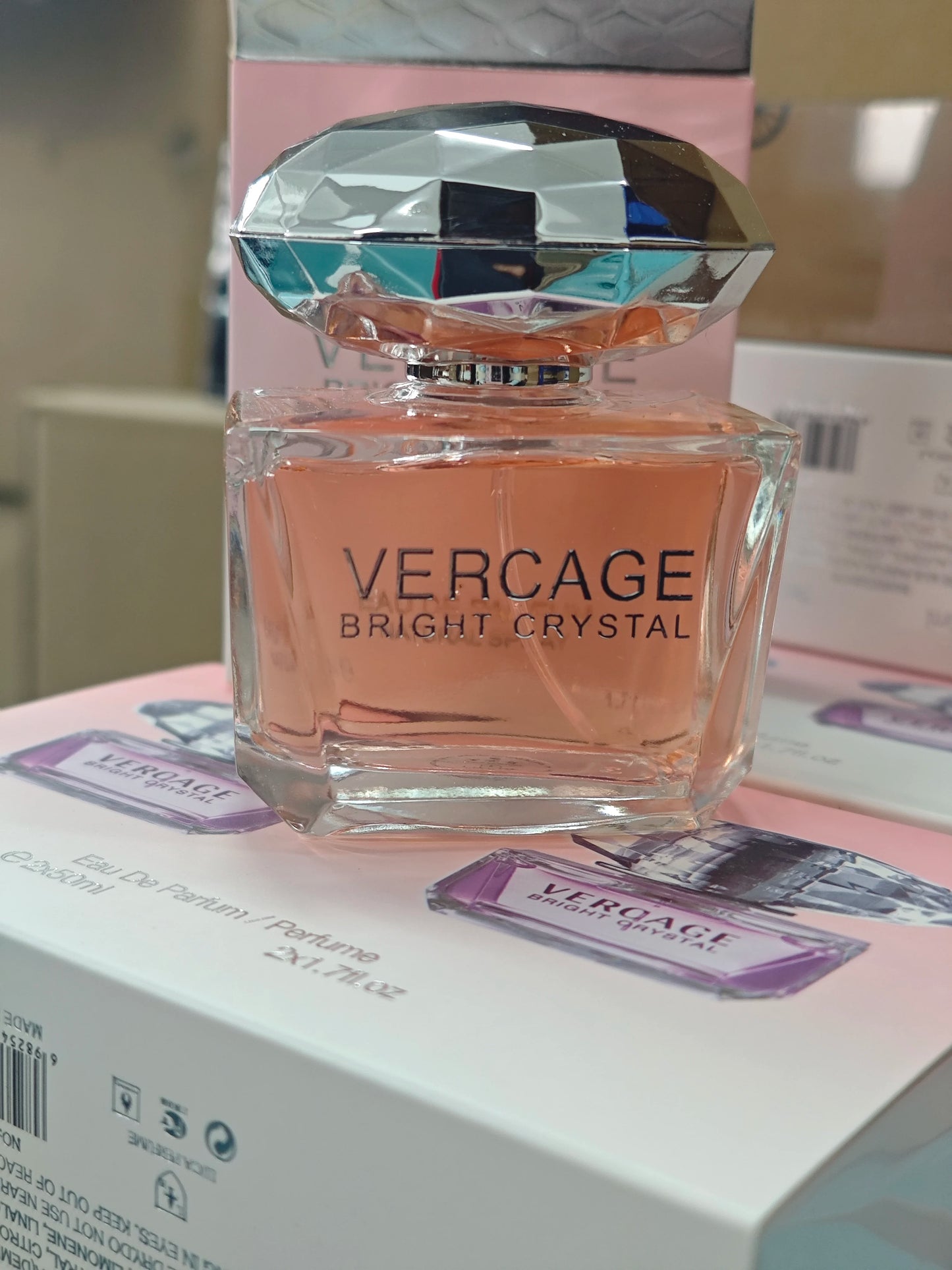 Osmanthus, Peony and Pomegranate Fragrance Perfume for Women - Crystal Diamond Series, Light and Elegant Scent parfum 50ml