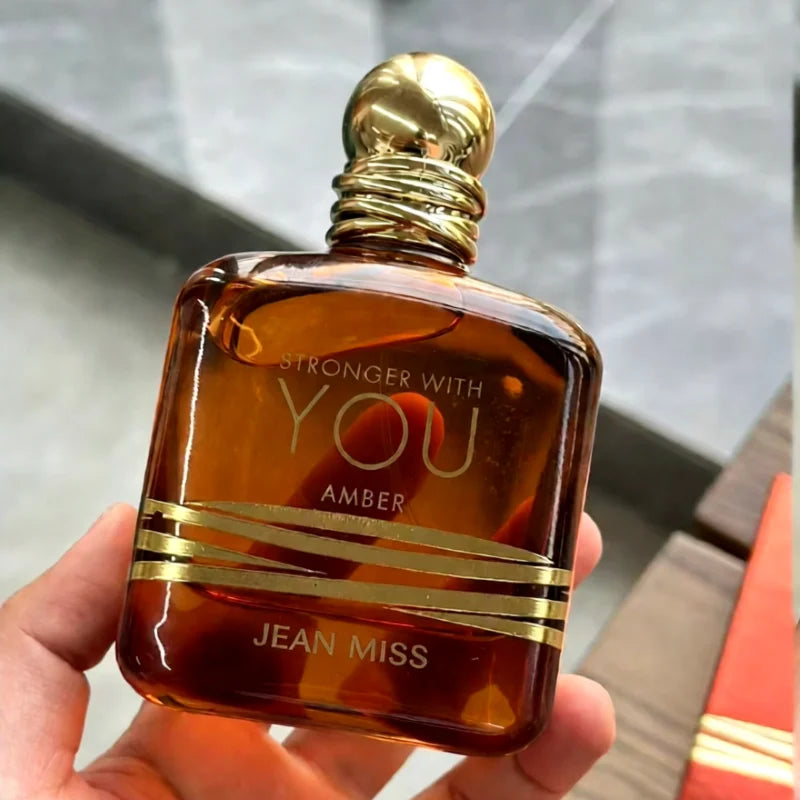 100ml Stronger With You Men's Perfume, Chypre Oriental Fragrance, Long Lasting Woody Scent for Him