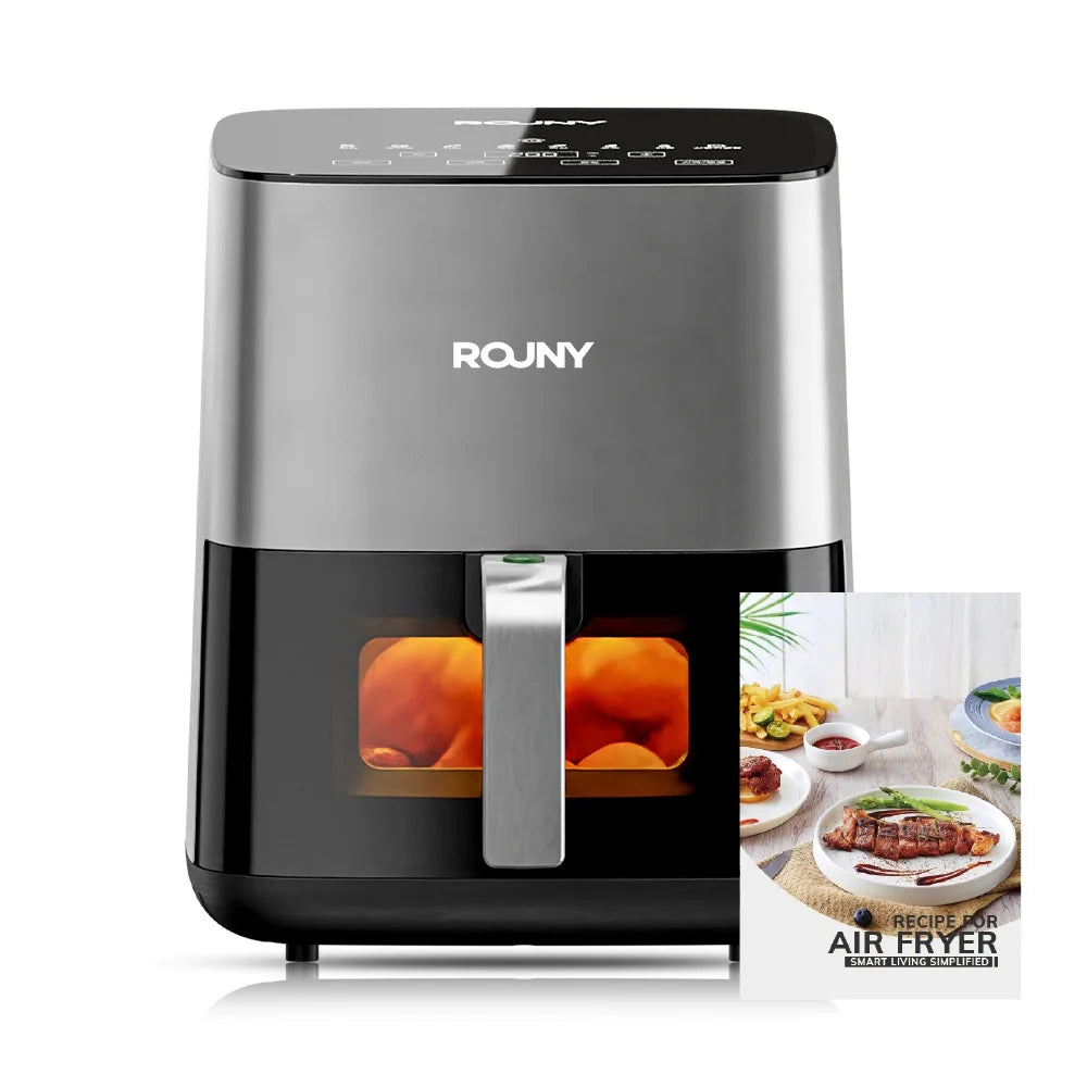 5L Electric Air Fryer Oven - Oilless Touch Control Cooker for Family Size Meals Hot Air Frier