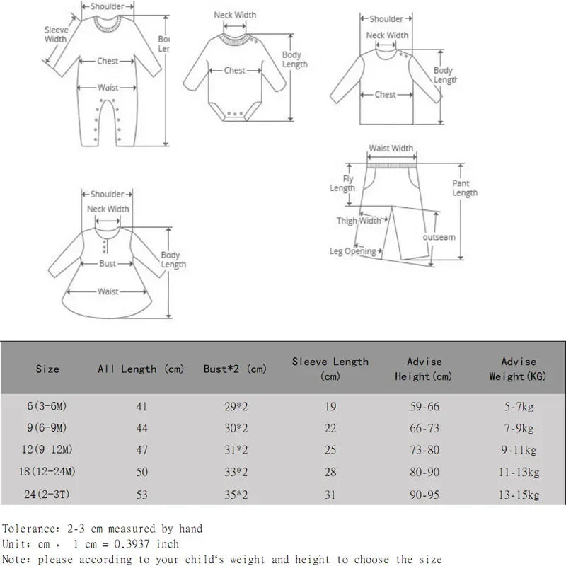 Baby Romper Infant Boy Girl Thick Clothes 6-24M Warm Long Sleeve Newborn Bodysuit Solid Cotton Jumpsuit Soft Winter Clothing