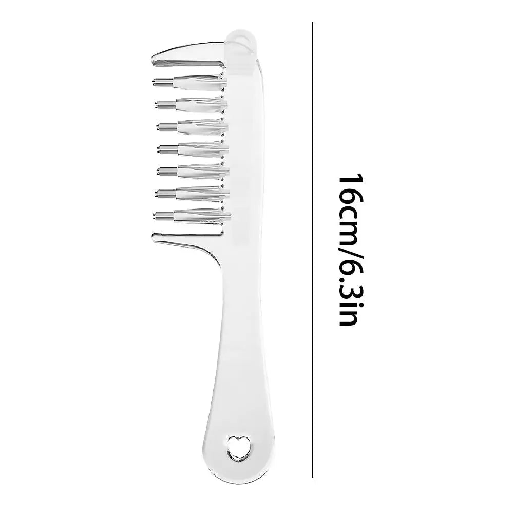 Scalp Liquid Guide Comb Anti-Frizz Scalp Nourish Hair Firming Applicator Mini Portable Applicator Hair Care Anti-Static Comb