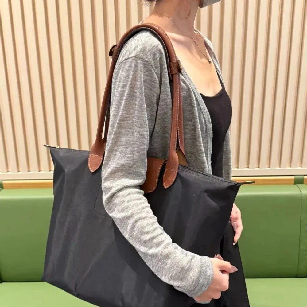 Mode Millennium 2026y2k classique pliable grande capacité femmes sac à main sac à bandoulière unique Commuter bag