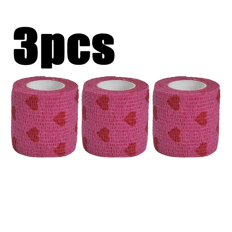 1/6/12/24/30pcs Tattoo Grip Strength Bandage Cover Tape Non Woven Waterproof Self Adhesive Wrist Protection Accessories