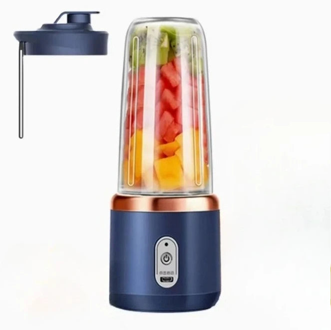 Electric Juicer Portable Small Fruit Juicing Cup USB Charging Outdoor Travel Electric Juicer 400ml Home Kitchen Milkshake Mixer