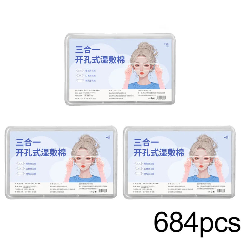 Wet-compress Cotton Pad Disposable Stretchable Mask Paper Makeup Removal Facial Mask Wet Compress Cotton Piece Skincare Tools