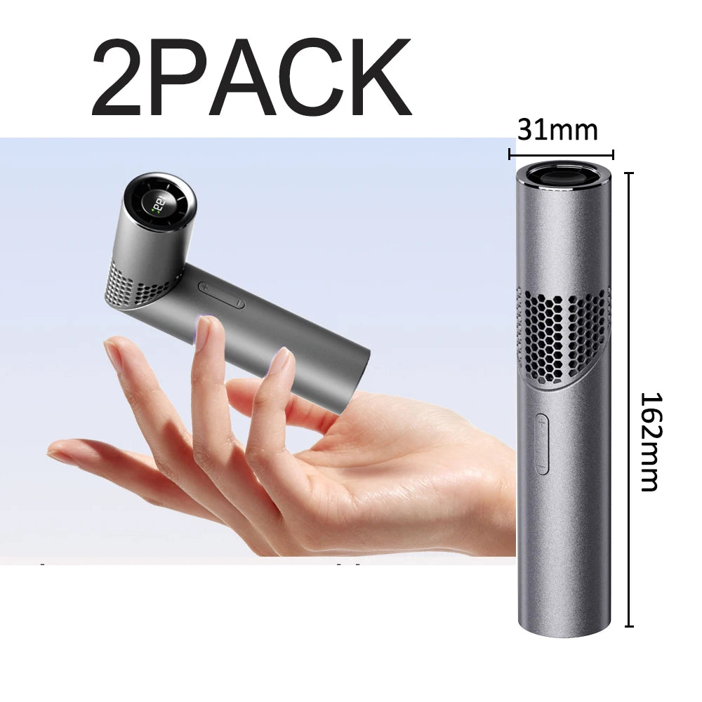 Portable Mini USB Travel Fan Lipstick Fan High-Speed Multifunctional Handheld Neck Hanging Desktop Fans