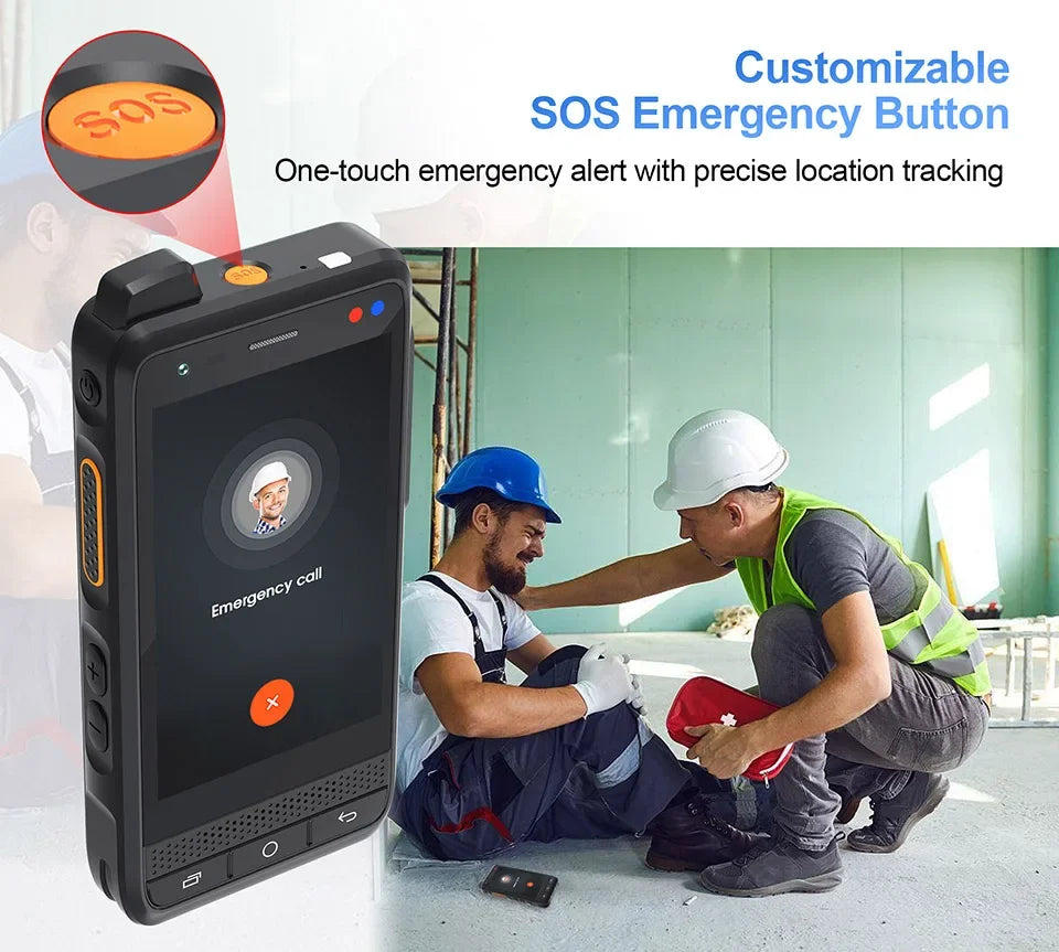 NEW Global Edition UNIWA F400 4G Zello Walkie Talkie Smartphone 4" Android15 5.0MP 13MP 4GB+64GB 4350mAh 15W PoC Radio SOS NFC