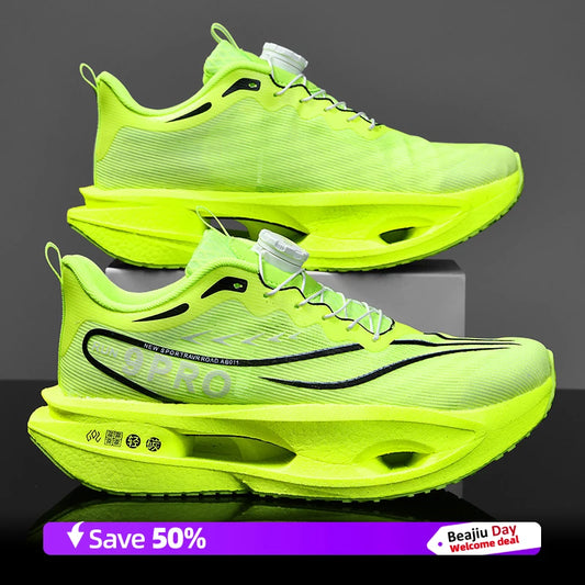 Running Shoes Men Training Speciality Marathon Sports Breathable Lightweight Women's Comfortable Nonskid Leisure Sneakers