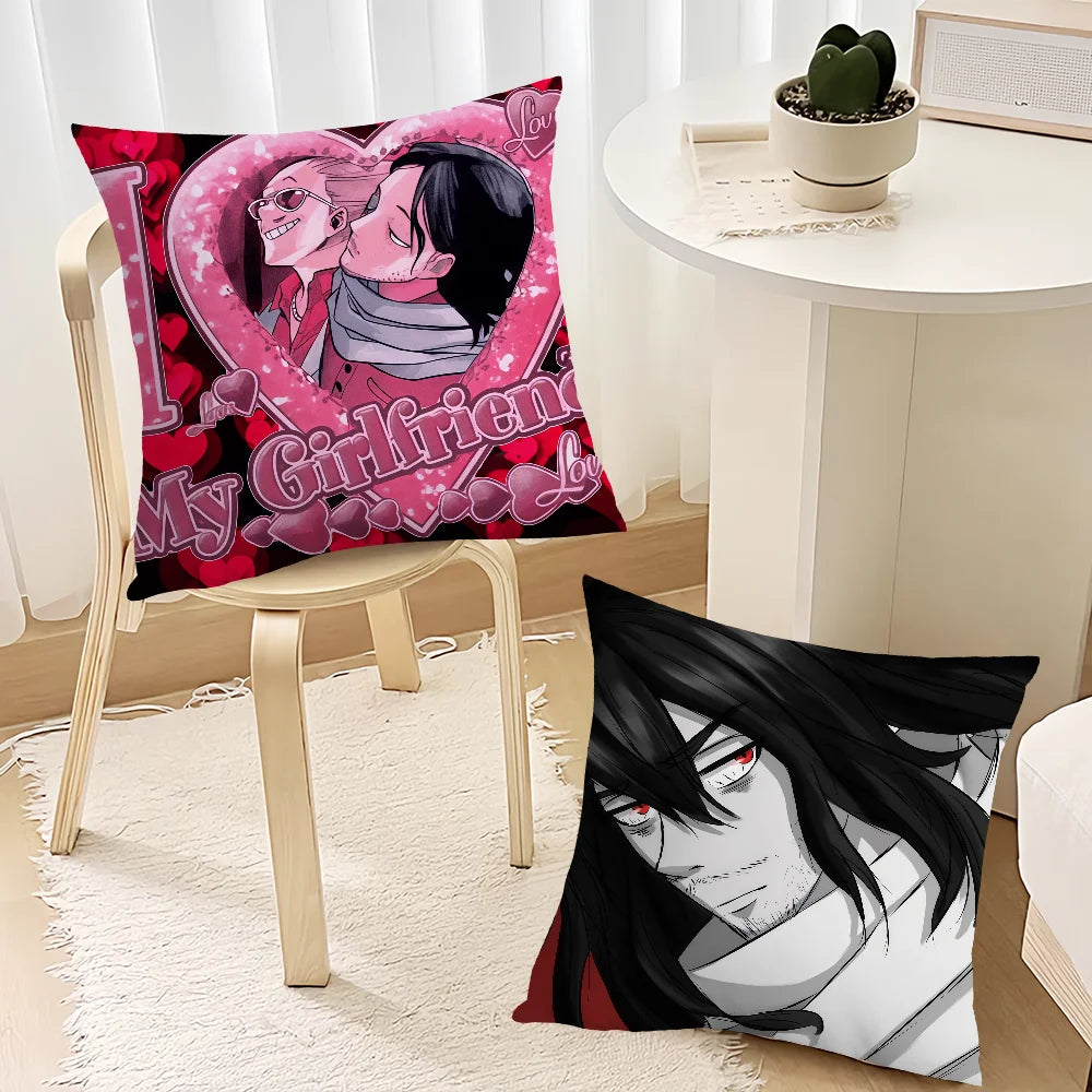 cushion a-Aizawa Head manga anime cover Plush Fabric Soft Double Eraser Sided Print Sofa Cushion Cover Throw Shota Pillow Covers