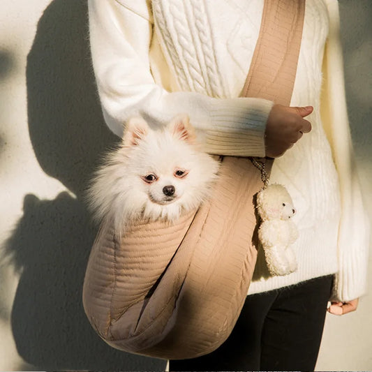 Outdoor Puppy Carrier Bag Carrier Bag Cat Carrier Bags Out Crossbody Shoulder Bag Portable Cat Dog Sling Bag Pet Carrying Suppli