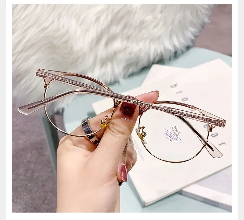 Progressive Multifocal Glasses Near and Far Reading Glasses Intelligent Progressive Multifocal Lenses Cat Eye Glasses Women