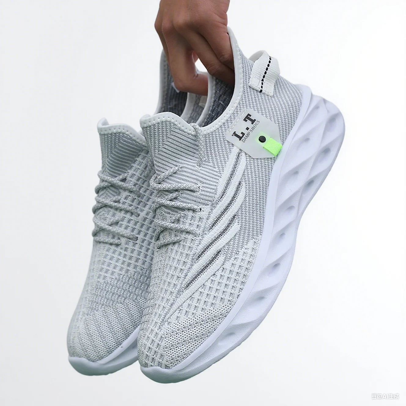 Summer Men Casual Sport Shoes Breathable Lightweight Sneakers Outdoor Mesh Black Running Shoes Athletic Jogging Tennis Walking