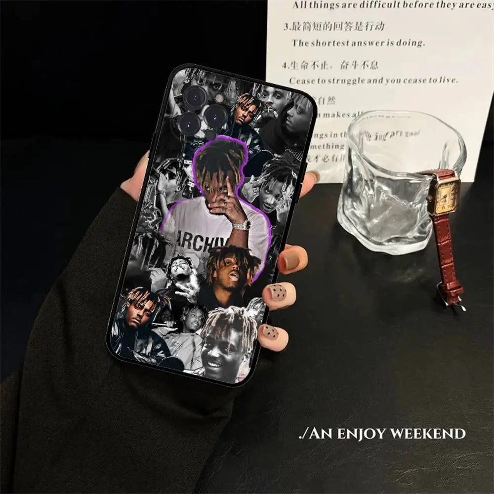 Juice Cool 999 Wrld Phone Case For IPhone 16 17 Air 15 14 13 12 11 Pro Max 16E Plus Fundas