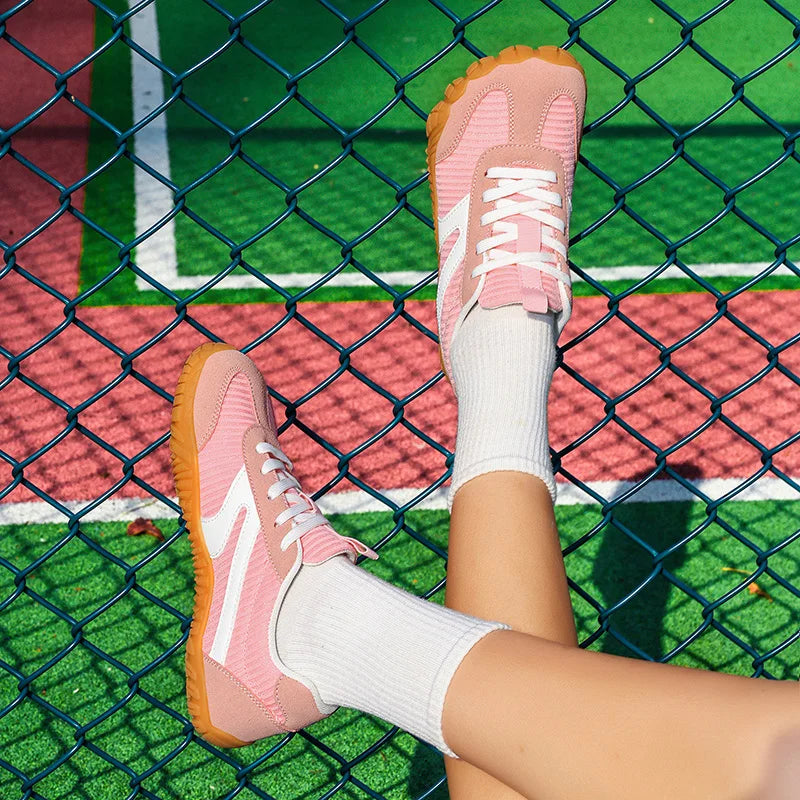New Wide-toe Men's Shoes Casual Soft Sole Wide-Toe Shoes Walking Sneakers Breathable Mesh Comfortable Barefoot Shoes Big Size 48