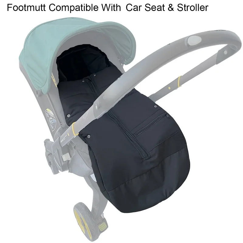Stroller Accessories Footmuff Waterproof Warm Compatible With Doona Stroller, Universal Car Seat
