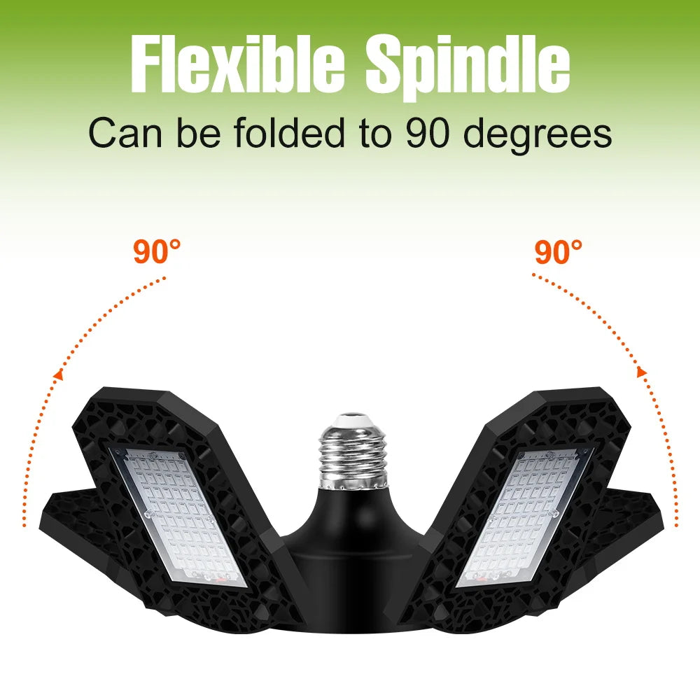250W E27/E26 LED Growing Lamp Full Spectrum Foldable Plant Fill Lighting Vegetable Fruit Hydroponics Cultivation 100W/150W/200W