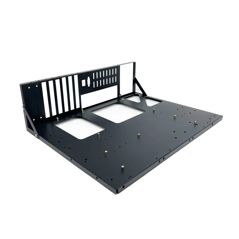 DIY PC Test Bench Open Chassis Rack for ATX/M-ATX/ITX Motherboards Solid Open Air Simple Rack DIY Computer Case Easy to Assemble