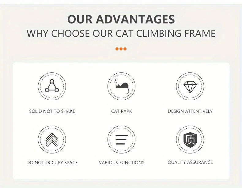 2-Tier Luxury Cat Tree with Sisal Scratching Posts, Multi-Level Cat Tower with Plush Perches & Hanging Toys, Durable Activity