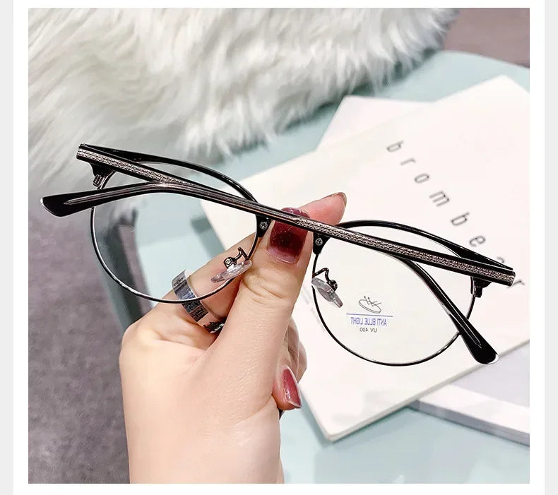 Progressive Multifocal Glasses Near and Far Reading Glasses Intelligent Progressive Multifocal Lenses Cat Eye Glasses Women