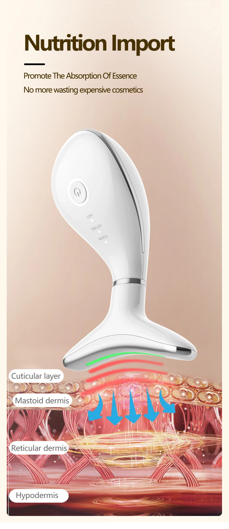 7 Colors Neck Face Beauty Device Facial Lifting Machine Face Massager Reduce Double Chin Face Sculpting Skin Care Beauty Tools