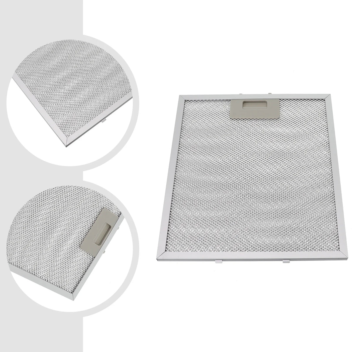 Range Hood Filter Cooker Hood Grease Filter Kitchen Extractor Ventilation Aluminium Aspirator Filter Mesh Replacement 30*26cm