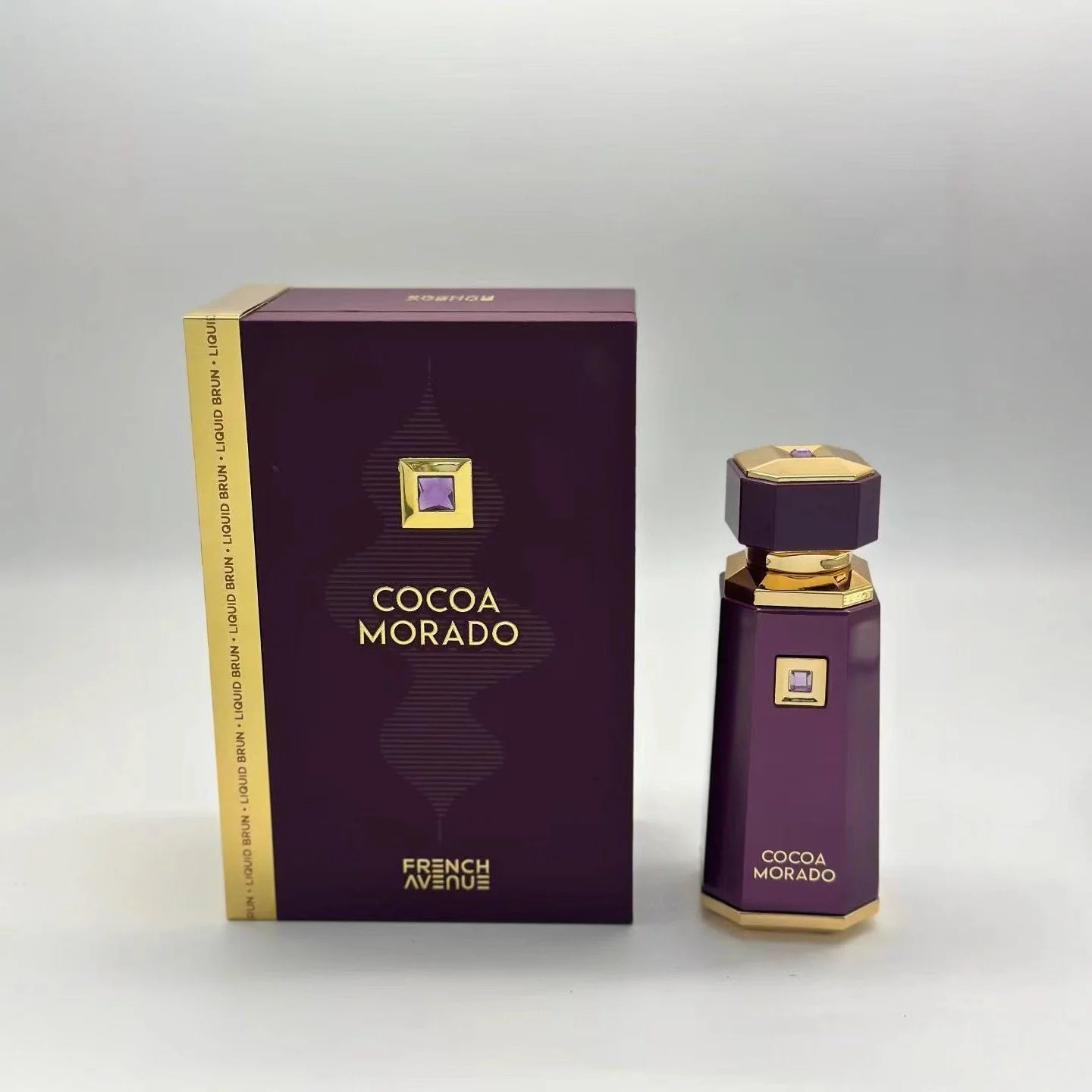 Arab Long Lasting Eau de Parfum Liquid Brun Cocoa Morado Azzure Aoud French Avenue Woody Spicy Vanilla Scent for Men