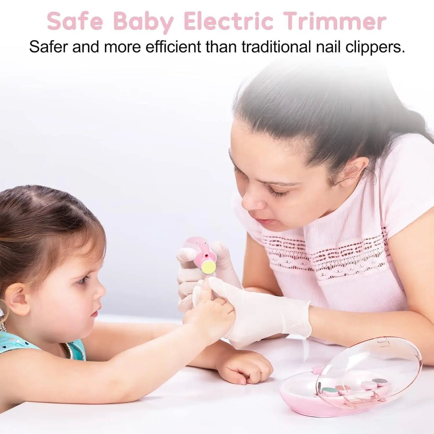 Baby Care Kit Kids Hair Nail Healthcare Thermometer Grooming Brush Kit Clipper Scissors Nail clipper Newborn Care Cleaning Set