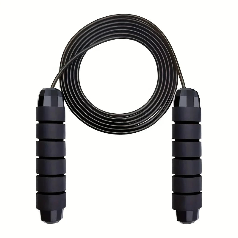 Fitness Adjustable Jump Rope, Workout Jump Rope, Tangle-Free Fast Jump Rope, Ball Bearing Swivels for Men and Women, Aerobic