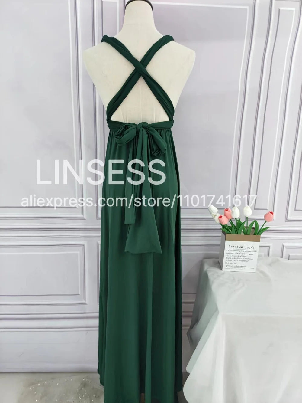 Multiway Maxi Dress Bridesmaid Dress Infinity Cocktail Dress Floor Length Bridesmaid Dress Maxi Dress for Bridesmaid Gifts