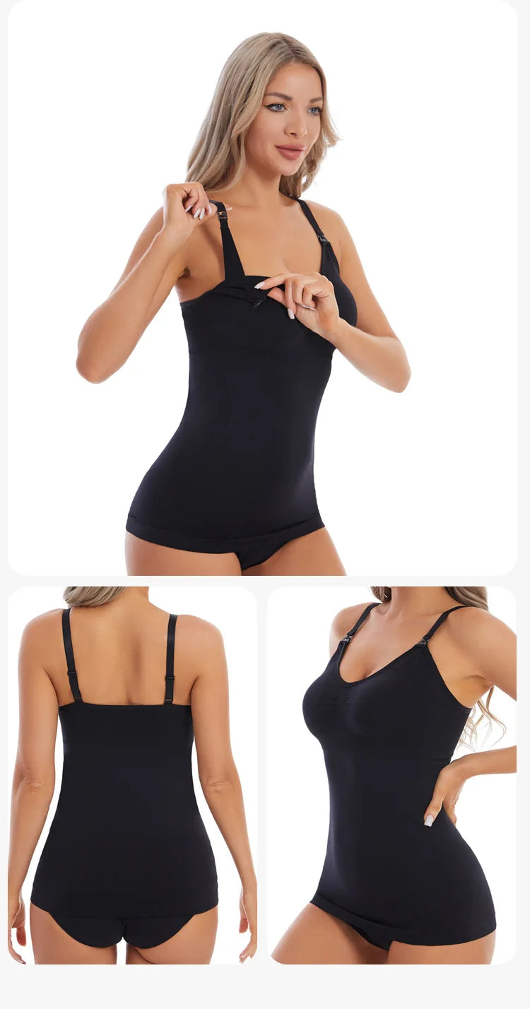 Summer Solid Clolor Sleeveless Nursing Clothes Women Pregnant Tank Top Plus Size Maternity Clothing Breastfeeding Vest