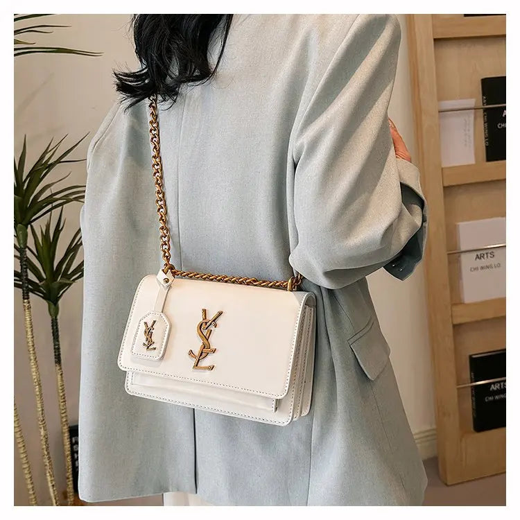 2026 Elegant Leather Diaper Bag Ladies Tote Handbag Shoulder Messenger Crossbody Luxury Brand Designer Classic Popular Versatile