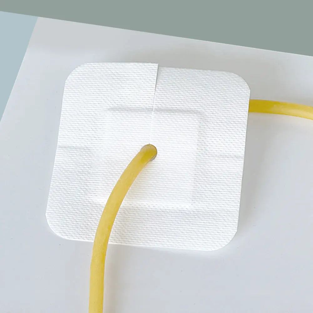 5-100Pcs Drainage Tube Sterile Applicator Catheter Fixation Patch for Drainage/Biliary/Renal Biopsy Catheters Adhesive Patch