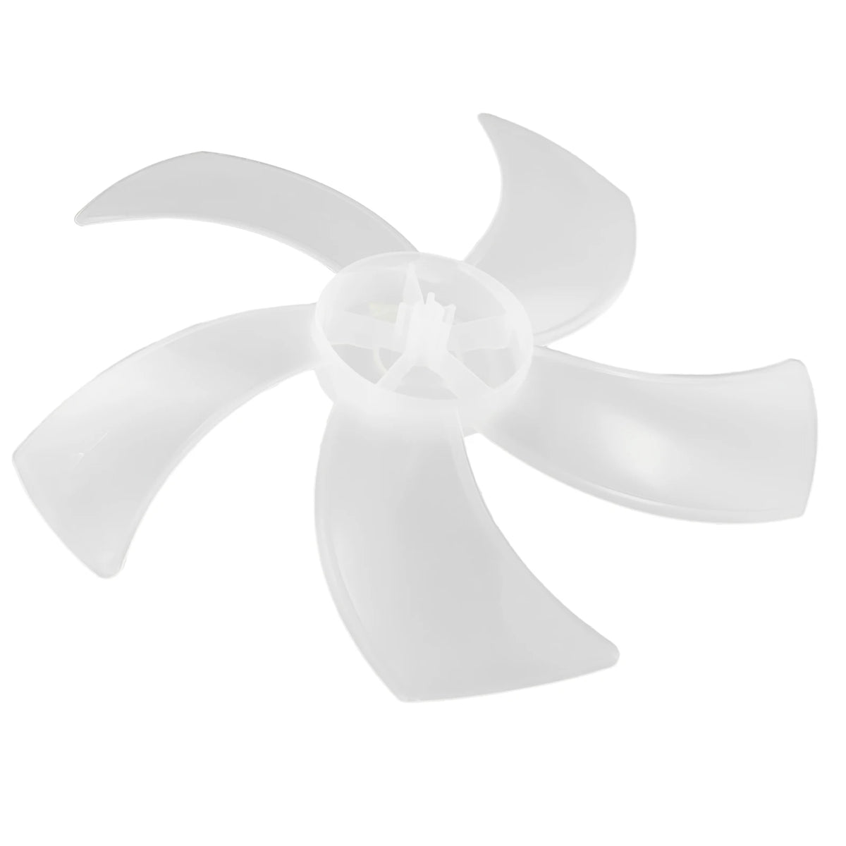 16 Inch Five Leaf Replacement Fan Blade With Nut Cover For Stand Fans And Desk Fans Plastic Material For Household Use
