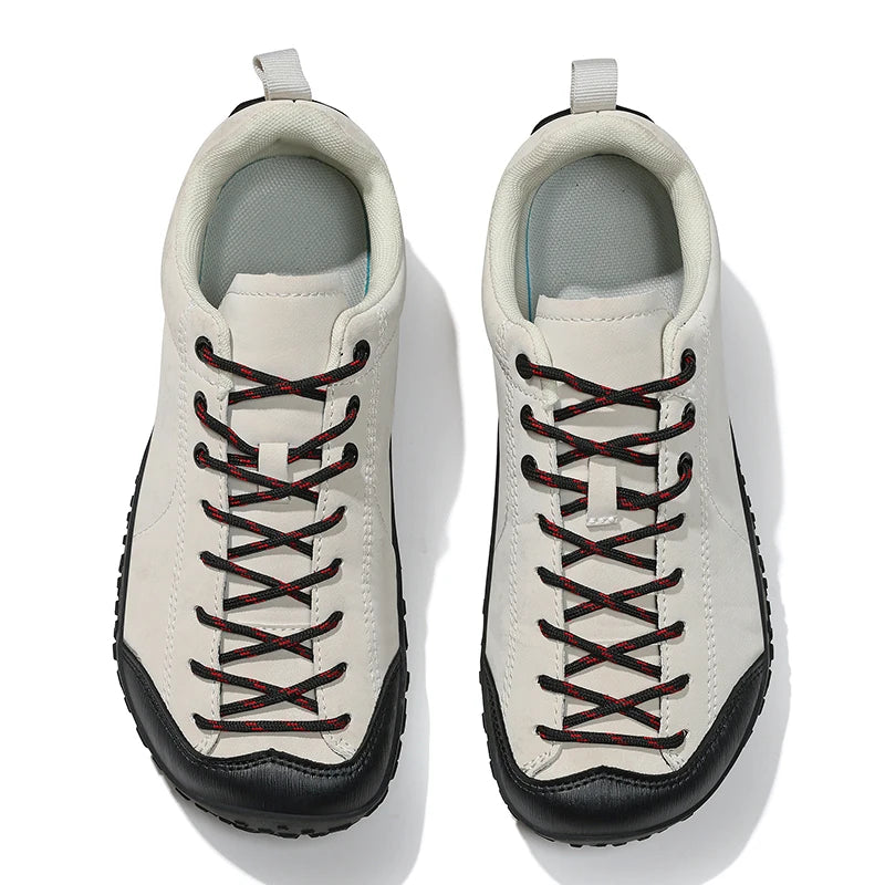 Couple Outdoor Hiking Shoes Slip On Mountaining Shoes Men Wide-Toe-Box Barefoot Shoes for Men Women Walking Shoes Men Sneakers