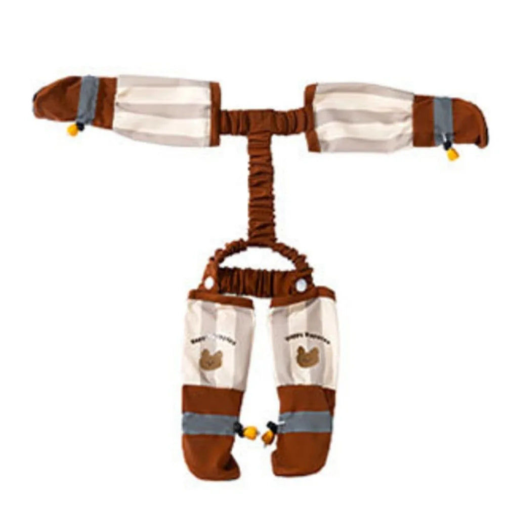 Full Leg Protection Reflective Stripe Pet Pants Adjustable Dustproof Dog Jumpsuit Shoes Anti-Slip Waterproof Pet Going Out Pants