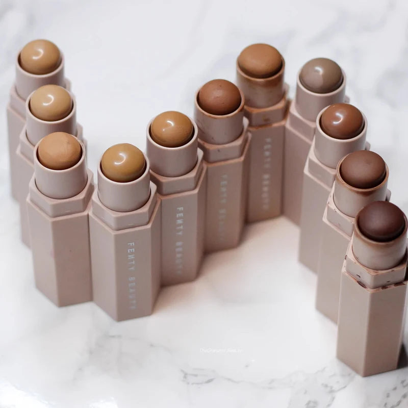 Fenty Beauty Contour Stick Modifies Facial Enhances The Three-dimensionality of Facial Features Vibrant Color Smooth Lip Gloss