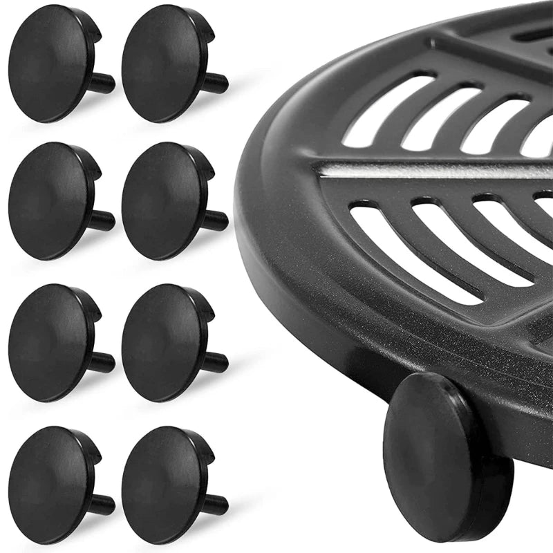 10PCS Air Fryer Rubber Feet Replacement Silicone Pieces Anti-scratch Protective Cover for Air Fryer Grill Pan Plate Dropshipping