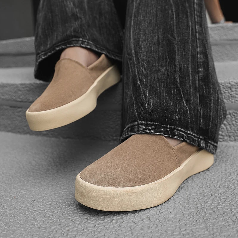 Luxury Brand Men's Loafers Slip-On Comfortable Casual Shoes Breathable Soft Sole Driving Moccasin Classic Male Walking Shoes