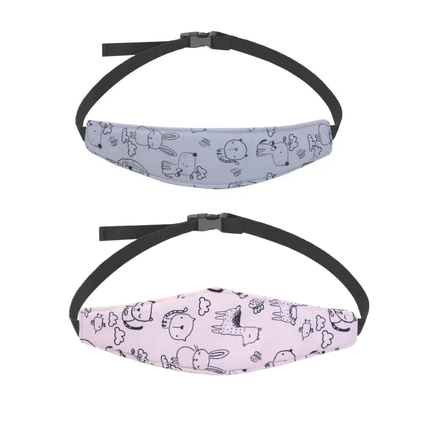 Baby Car Seat Head Support Children Stroller Fastening Belt Adjustable Boy Girl Playpens Sleep Fixator Baby Saftey Pillows
