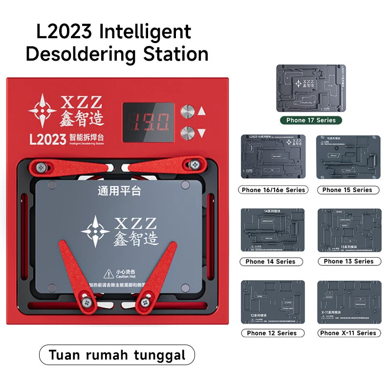 XZZ L2023 Heating Platform Temperature Control Layered Lamination Tin Planting Grid Repair Suitable for IPX-17 Model