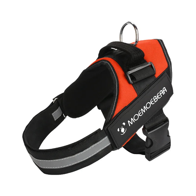 K9 Tactical Dog Harness and Leash Anti-Pull for Golden Retriever Pomeranian Adjustable Pet Walking Rope for Large Dogs