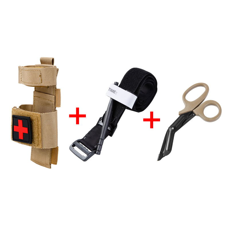 Camping Equipment Outdoor Tourniquet Fast Hemostasis Medical Emergency Tactical Military Exploration Operation Survival Kit