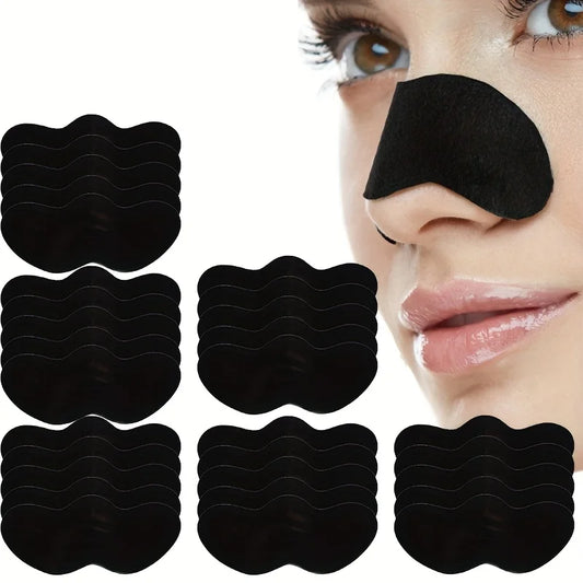 10/20/50/100Pcs Nose Pore Blackhead Remove Strips Deep Cleansing Nasal Patches Shrink Pores Skin Care Mask Facial Cleansing Tool