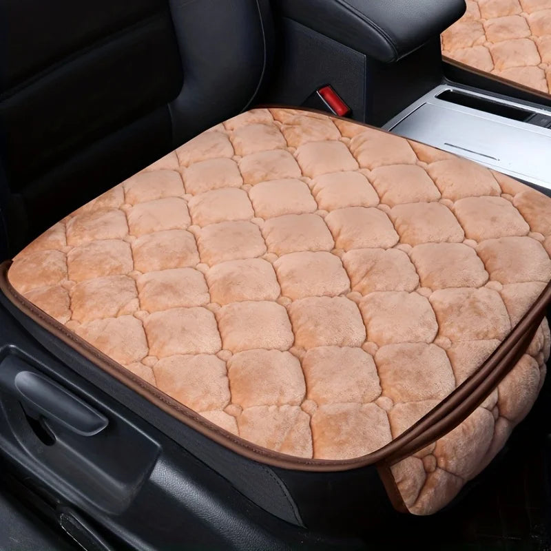 3pcs/set Pet Car Seat Covers With Pet Hair Remover, Car Seat Cushion Warm Seat Cushion Pad For Dogs